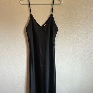 Elegant Black Slip Dress